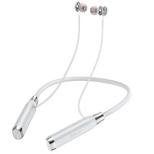 Навушники бездротові Hoco ES62 Pretty neck-hang BT5.3 earphones, TF 32GB, 800mAh, 120h, 96 см, gray - фото 3