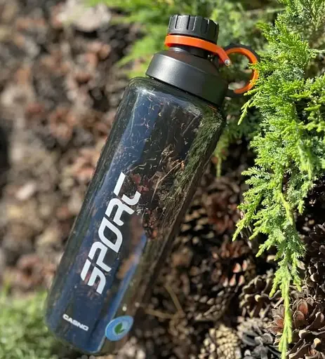 Пляшка для води Casno 1500 мл KXN-1237 Чорна (KXN-1237_Black) - фото 2