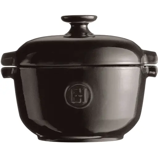 Кастрюля для риса Emile Henry Flame 19.5x20.5 см черная (794577)