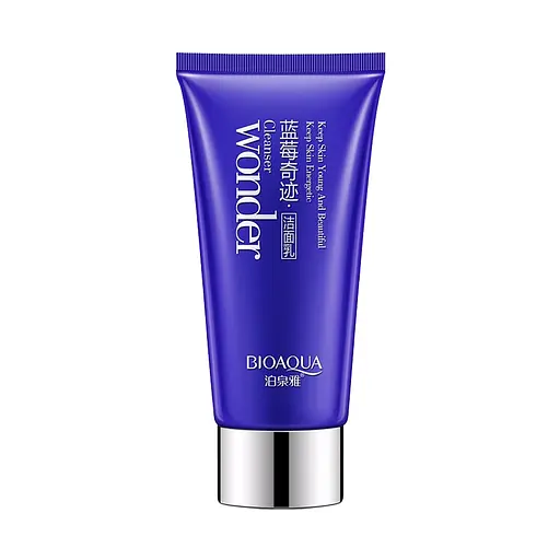 Антиоксидантна пінка для вмивання Bioaqua з екстрактом чорниці Wonder Cleanser 100 г