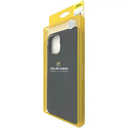 Чохол-накладка Molan Cano Silicone SF Jelly Mixxi для Apple iPhone 12 Pro Max (black) - фото 5