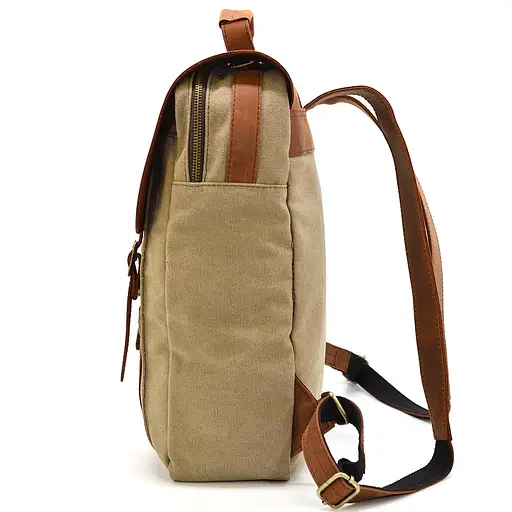 Кожаный женский рюкзак TARWA 32х40х11 см sum0026431 - фото 4