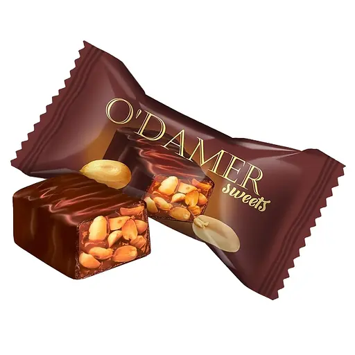 Уценка. Конфеты Lukas O'Damer глазированные с молочно-грильяжным корпусом 1 кг - фото 2