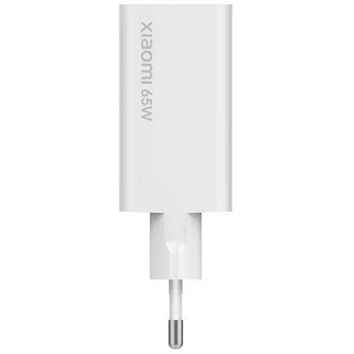 Мережевий зарядний пристрій Xiaomi Mi 65 W Fast Charger GaN Tech - фото 1