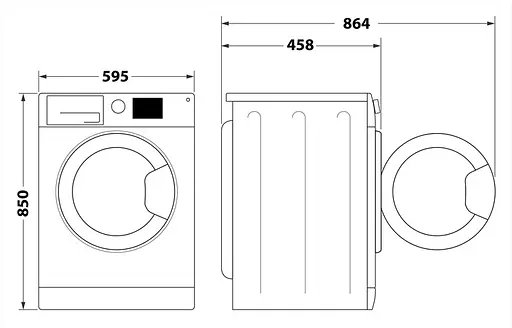 Стиральная машина Whirlpool WRBSS 6239 W UA - фото 2