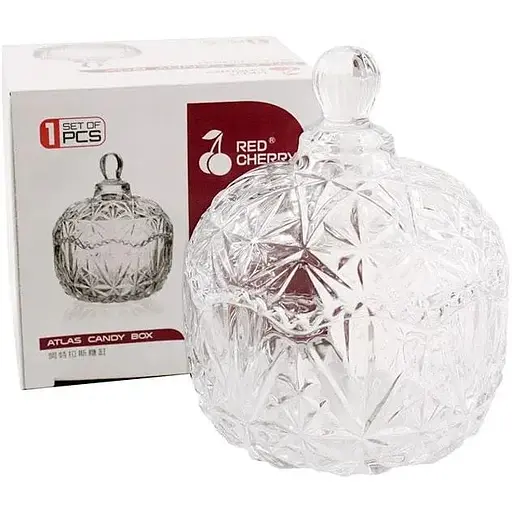 Цукерниця Ristal скляна 280 мл S504