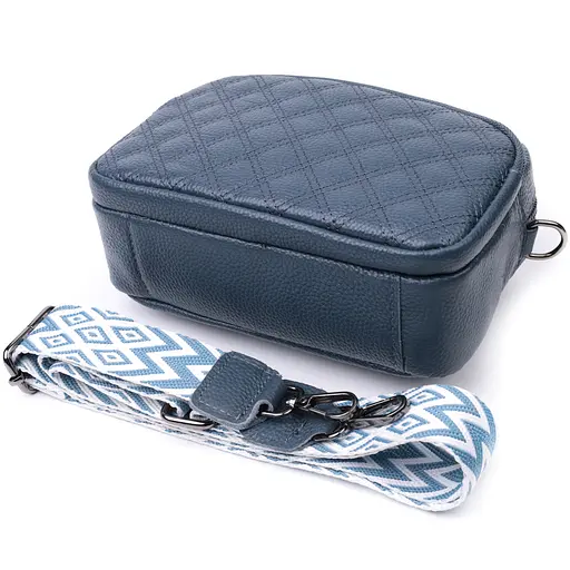 Кожаная женская сумка Vintage 21х15х7 см sum0026584 - фото 8