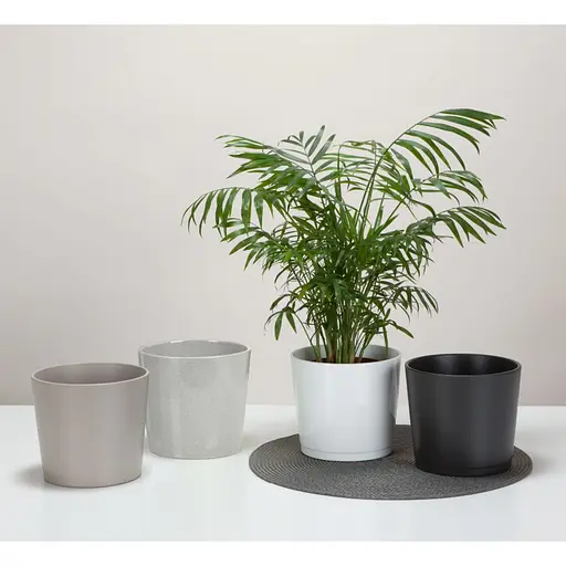 Кашпо для квітів Scheurich 883 кераміка 17 см кашемірово-сірий (4050804007466) - фото 3