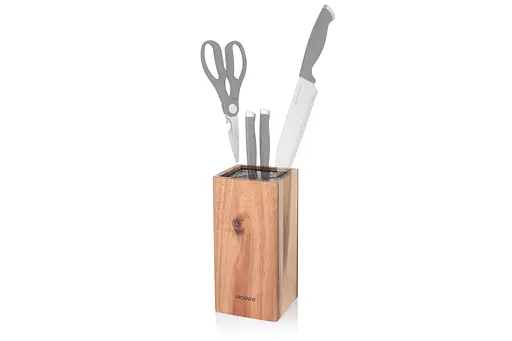 ARDESTO Колода для ножів Black Mars, 23 см, дерево - фото 4