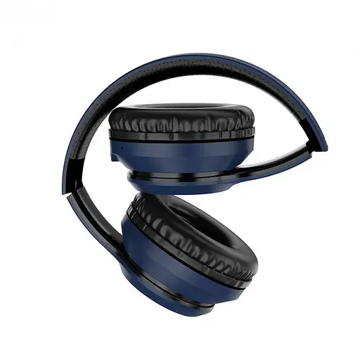 Навушники Bluetooth Hoco W28 Blue - фото 2