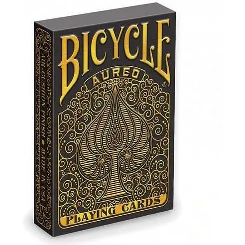 Карти гральні United States Playing Card Company Bicycle Aureo (black) (09409b)