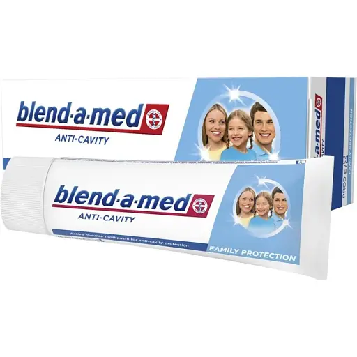 Уценка. Зубная паста Blend-a-med Анти-кариес защита для всей семьи 75 мл - фото 1