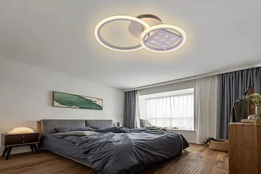 Люстра светодиодная V X6153-2 WT - фото 2