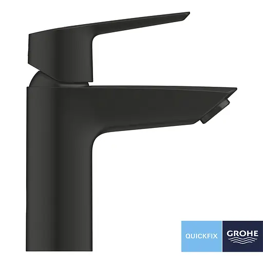 Смеситель для раковины Grohe QuickFix Start S-Size 235512432 Черный матовый - фото 3