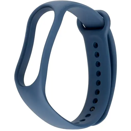 Ремешок Silicone Mi Band 7 Ночной синий - фото 1