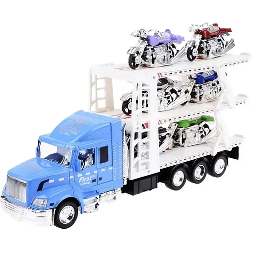 Игрушечный грузовик с платформой для машинок IM78A