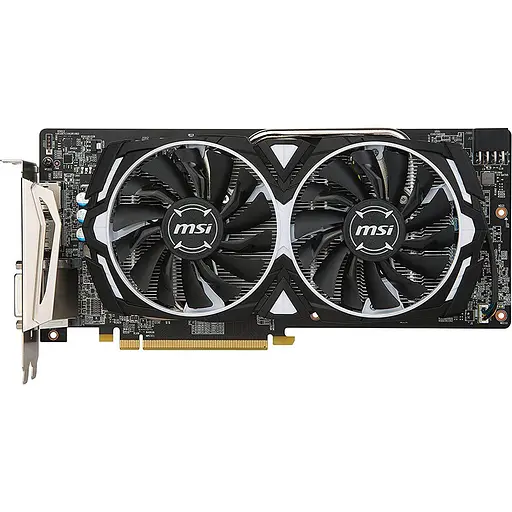 Видеокарта MSI AMD Radeon RX 580 8Gb Armor OC (Radeon RX 580 ARMOR 8G OC) (GDDR5, 256 bit, PCI-E 3.0 x16) Б/у - фото 9