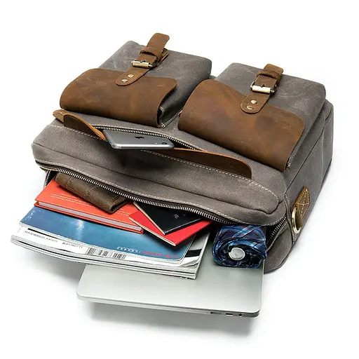 Чоловічий портфель Vintage 38х28х9 см sum0012231 - фото 9