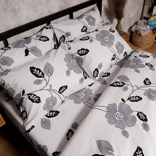 Комплект постільної білизни Moon&Star Бязь Gold Люкс Misty Petals King Size 220x240 наволочки 2х40х60 - фото 4