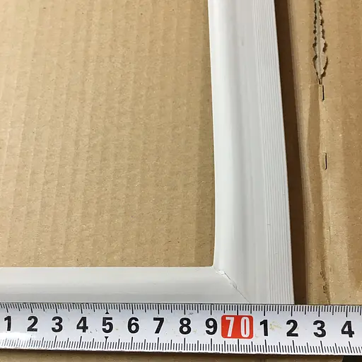 Уплотнитель двери (резина) для морозилки холодильника Samsung RB38C, RB38T, RB34C, RB34T, DA97-23537B - фото 8