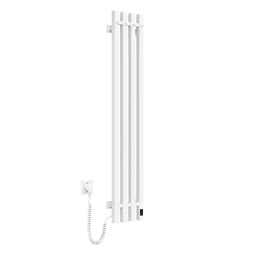 Электрический полотенцесушитель Navin Levante 210x1200 Sensor левый, белый бархат 12-212033-4860, Белый матовый, Левое, Электронный - фото 3