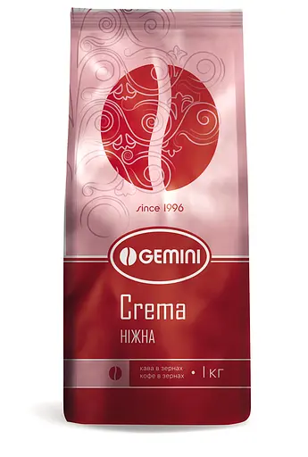Кофе в зернах Gemini Crema Нежная 1 кг - фото 3