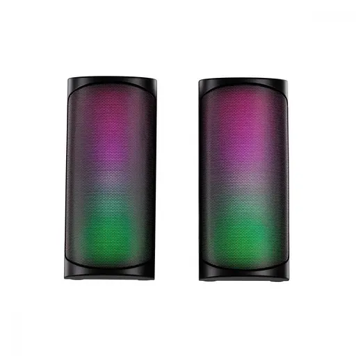 Мультимедийная акустика 2E PCS231 RGB Matrix 2.0 USB Black (2E-PCS231BK) - фото 5
