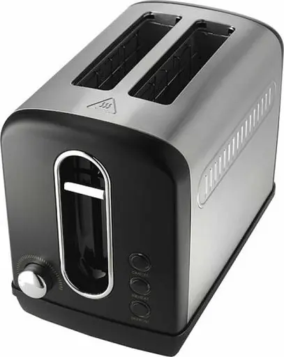 Тостер Gorenje 950 Вт функц. розморожування автовідключення пластик+метал чорний - фото 2