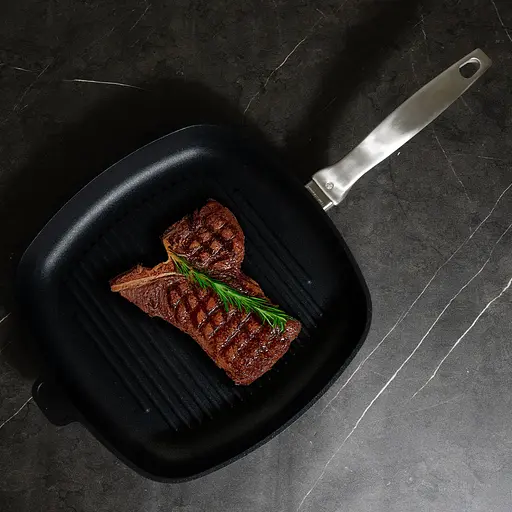 Сковорода-гриль Swiss Diamond квадратная CXD Induction 28 см (CXD63281i) - фото 4