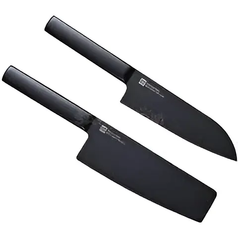Набір ножів Huo Hou Black non-stick heat knife 2 шт.