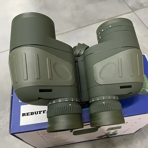 Водонепроницаемый бинокль Rebuff 7x50 с компасом и дальномерной сеткой - фото 4