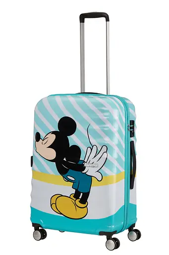 Чемодан 67 См American Tourister WAVEBREAKER DISNEY - KISS BLUE 67x47x26 31C*31004 - фото 7