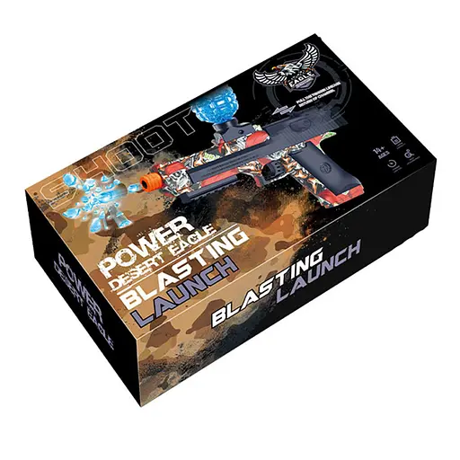 Пістолет на гідрогелевих кульках (орбізах) Power Desert Eagle Pirate Skull - фото 2