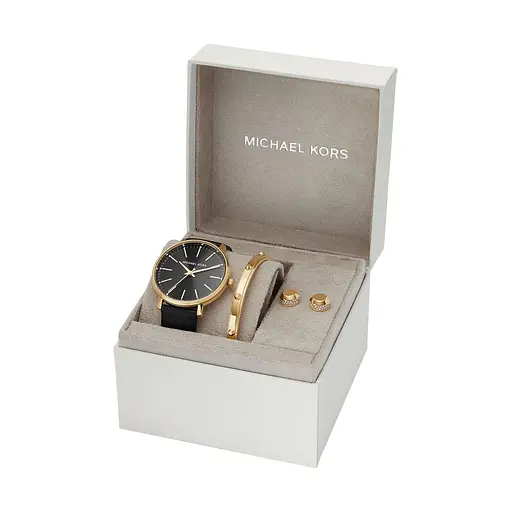 Жіночий подарунковий набір MICHAEL KORS MK1077SET Pyper (годинник + браслет + сережки) - фото 2