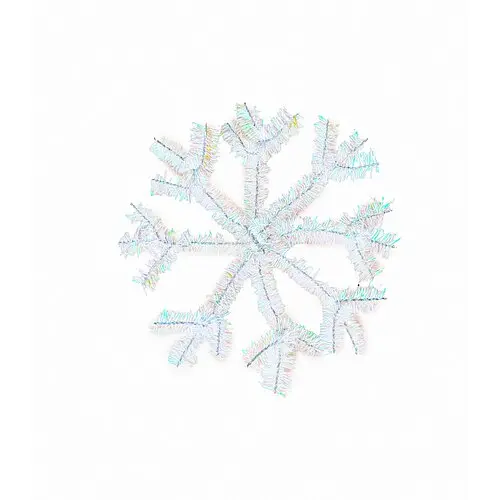 Снежинка шеннил 10 см - фото 1
