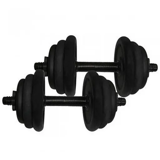 Гантели наборные литые NE-300-GP013-2, 2 шт по 12,5 кг - фото 2