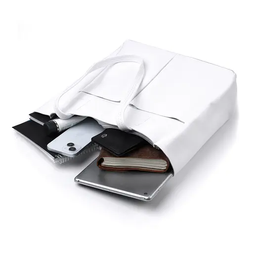 Сумка-шоппер Shvigel из натуральной кожи 29х30х12 см sum0027041 - фото 9