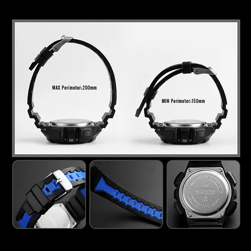 Дитячий наручний годинникSkmei 1485 Blue, 1485BU (15965) - фото 5