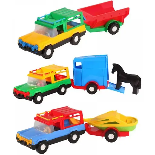 Авто-сафари Tigres с прицепом в ассортименте - фото 2