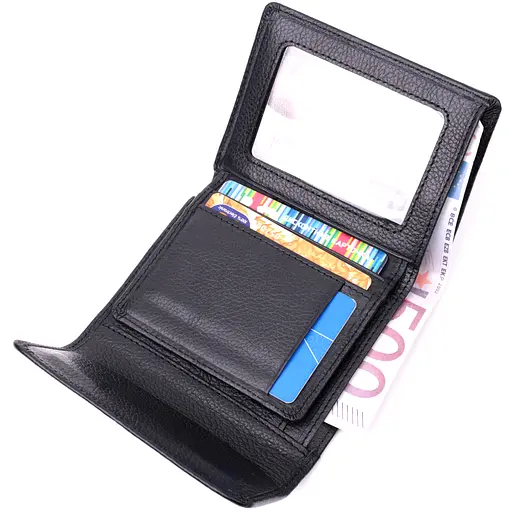 Кожаный женский кошелек ST Leather 11.7х9.5х2 см acs0028403 - фото 4