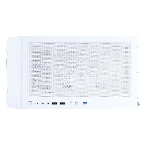 Корпус 1stPlayer D4-M-WH-2F1P-W-1F1-W White - фото 3