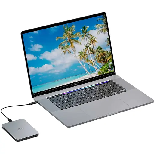 Зовнішній жорсткий диск LaCie Mobile Drive 1TB Moon Silver (STLP1000400) [115894] - фото 9