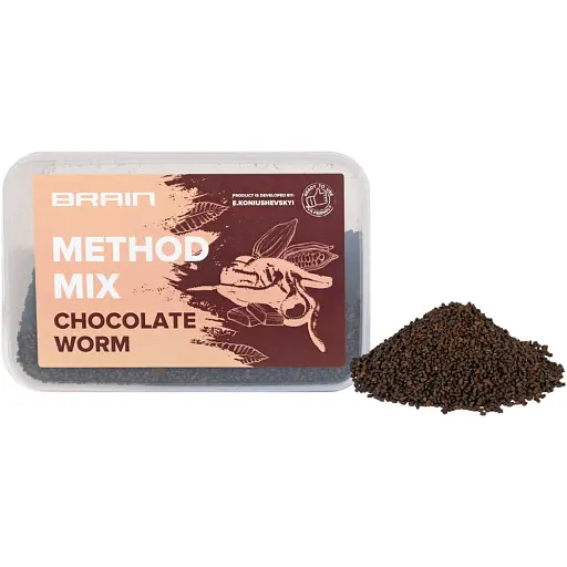 Метод Мікс Brain Chocolate Worm (Шоколадний хробак) 400 g