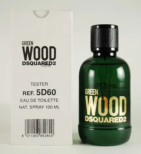 Оригинал Dsquared2 Green Wood Pour Homme 100 мл ТЕСТЕР туалетная вода - фото 1