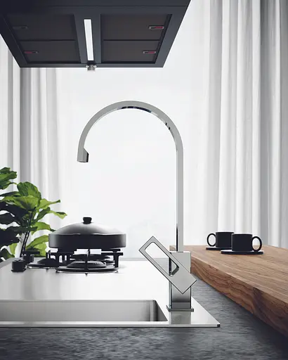 Смеситель для кухни Paffoni Effe EF880CR Хром - фото 3