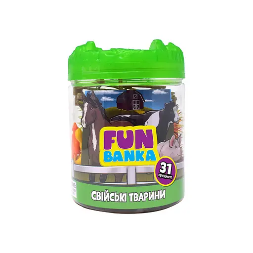 Ігровий набір фігурок Домашні тварини Fun Banka 320386-UA міні