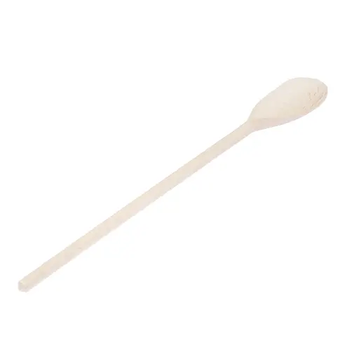 Ложка кухонная поварская неглубокая деревянная 40 см, Woodly Коричневый 87043 - фото 2