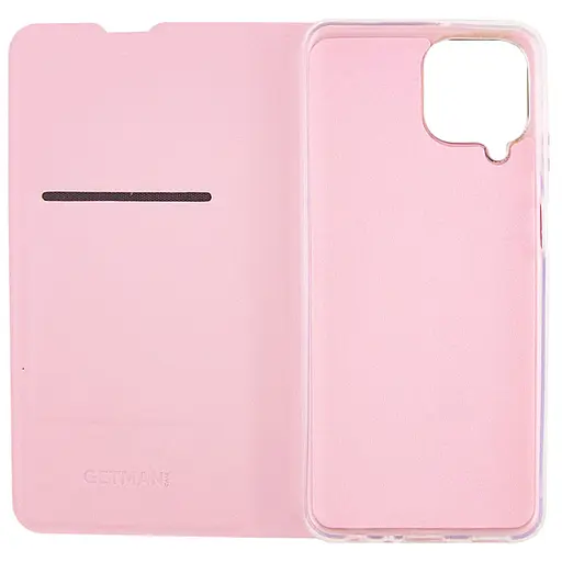 Кожаный чехол-книга Getman Elegant (PU) для Samsung Galaxy M33 5G Розовый - фото 3