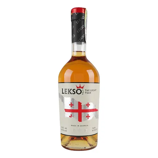 Грузинський бренді Lesko 3 роки витримки 0.5 л 40 %