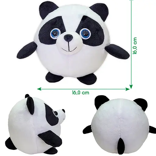 Іграшка м'яконабивна Круглик Панда МС 080501-13 - фото 2